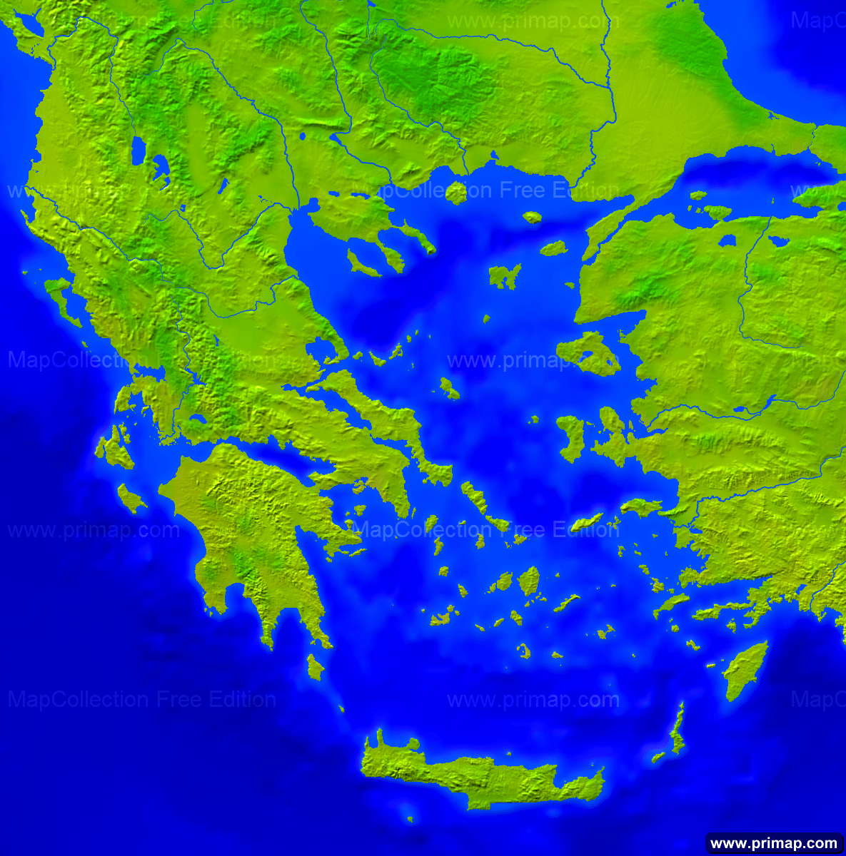 primap National maps